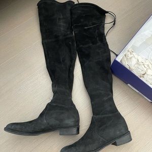Stuart Weitzman Lowland Suede Boots Size 6M